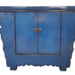 LANYIN HF2308-177 CHINESE ANTIQUE RECYCLED  PINE TIMBER CABINET/CUPBOARD CLASSIC BLUE - MyChocolateWood