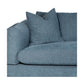 LARK SLIPCOVER SOFA HAMPTONS STYLE IN DEXTER DENIM COLOUR - MyChocolateWood