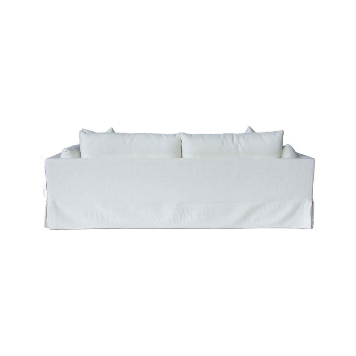 LARK SLIPCOVER SOFA HAMPTONS STYLE IN TANGIER SUGAR FABRIC - MyChocolateWood