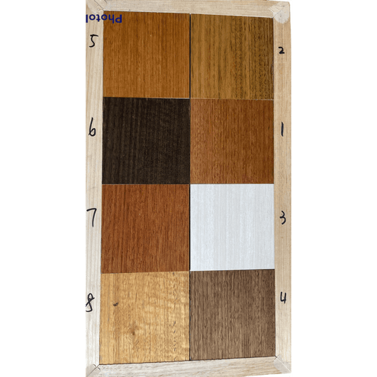 LAUNCESTON 2 DRAWER BEDSIDE TABLES IN TASSIE OAK CLEAR LACQUER - MyChocolateWood