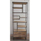 LAUREL STYLIST SLIM INDUSTRIAL BOOKCASE/DISPLAY UNIT - MyChocolateWood