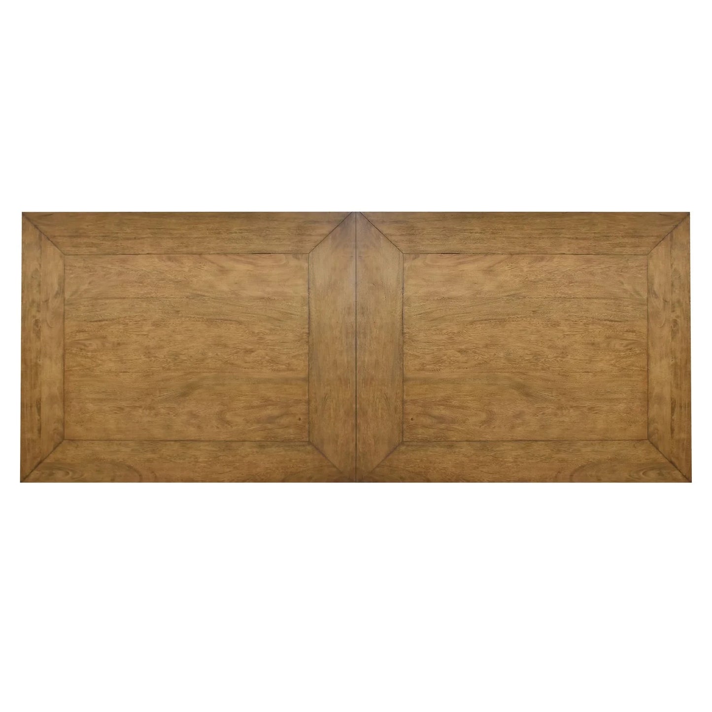 LAURENT SOLID MANGO WOOD FRENCH CLASSIC DOUBLE PEDESTAL DINING TABLE 260CM NATURAL - MyChocolateWood