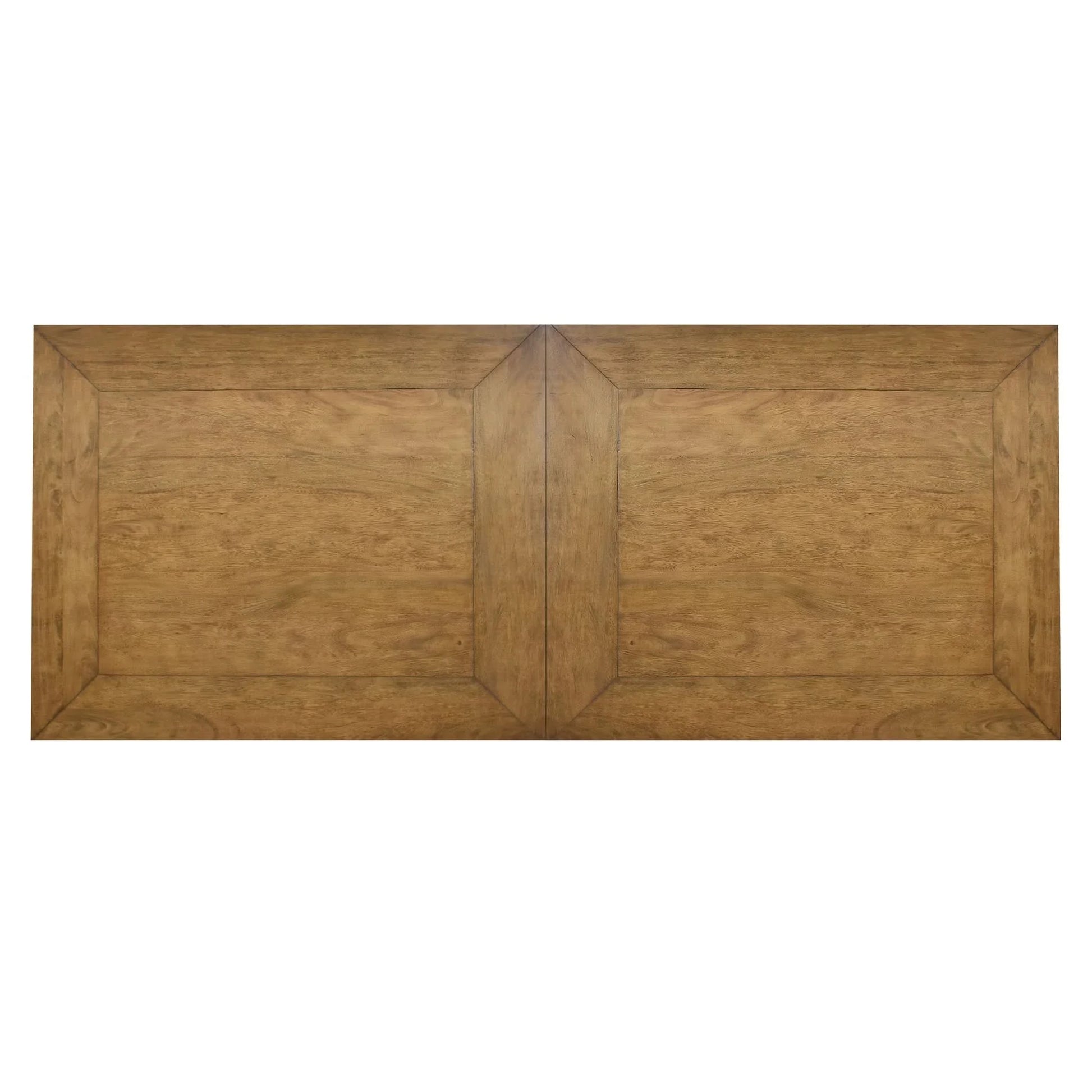 LAURENT SOLID MANGO WOOD FRENCH CLASSIC DOUBLE PEDESTAL DINING TABLE 260CM NATURAL - MyChocolateWood