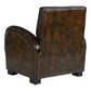 LENNOX HANDMADE BUFFALO HIDE GENUINE LEATHER ARMCHAIR - MyChocolateWood