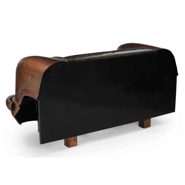 LEO AMBASSADOR CAR SOFA/SETTEE - REPURPOSED BACK SEAT OF A CAR - MyChocolateWood