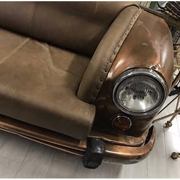 LEO AMBASSADOR CAR SOFA/SETTEE - REPURPOSED BACK SEAT OF A CAR - MyChocolateWood