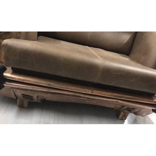 LEO AMBASSADOR CAR SOFA/SETTEE - REPURPOSED BACK SEAT OF A CAR - MyChocolateWood