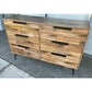 LEXINGTON 6 DRAWER DRESSER IN BURNT BROWN - FLOOR STOCK CLEARANCE - MyChocolateWood