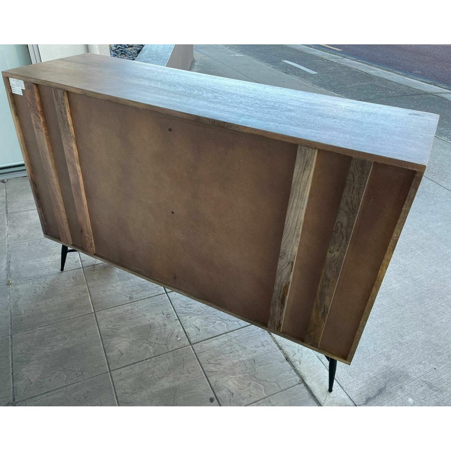 LEXINGTON 6 DRAWER DRESSER IN BURNT BROWN - FLOOR STOCK CLEARANCE - MyChocolateWood