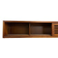 LITANI WALL MOUNTABLE TASSIE OAK SLIDING DOORS LOWLINE TV UNIT - MyChocolateWood