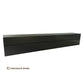 LONDON WALL MOUNTED TV/ENTERTAINMENT UNIT - IN BLACK POLYURETHANE - MyChocolateWood
