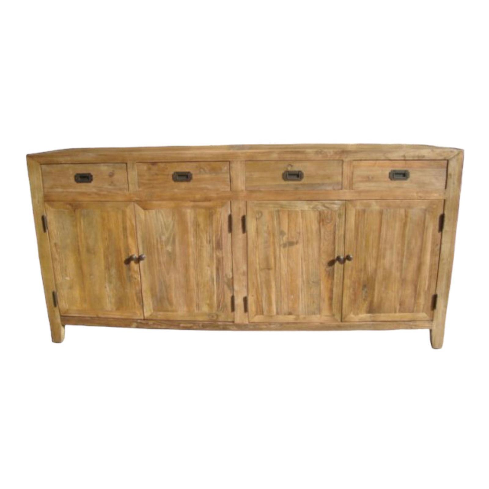 LORAN RECYCLED ELM RUSTIC BUFFET - NATURAL - MyChocolateWood
