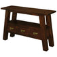LORIAN SOLID MAHOGANY TIMBER 3 DRAWER CONSOLE TABLE - MAHOGANY - MyChocolateWood