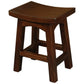 LORIAN SOLID MAHOGANY TIMBER KITCHEN/BAR STOOL 48CM HIGH - MAHOGANY - MyChocolateWood