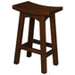 LORIAN SOLID MAHOGANY TIMBER KITCHEN/BAR STOOL 67CM HIGH - MAHOGANY - MyChocolateWood