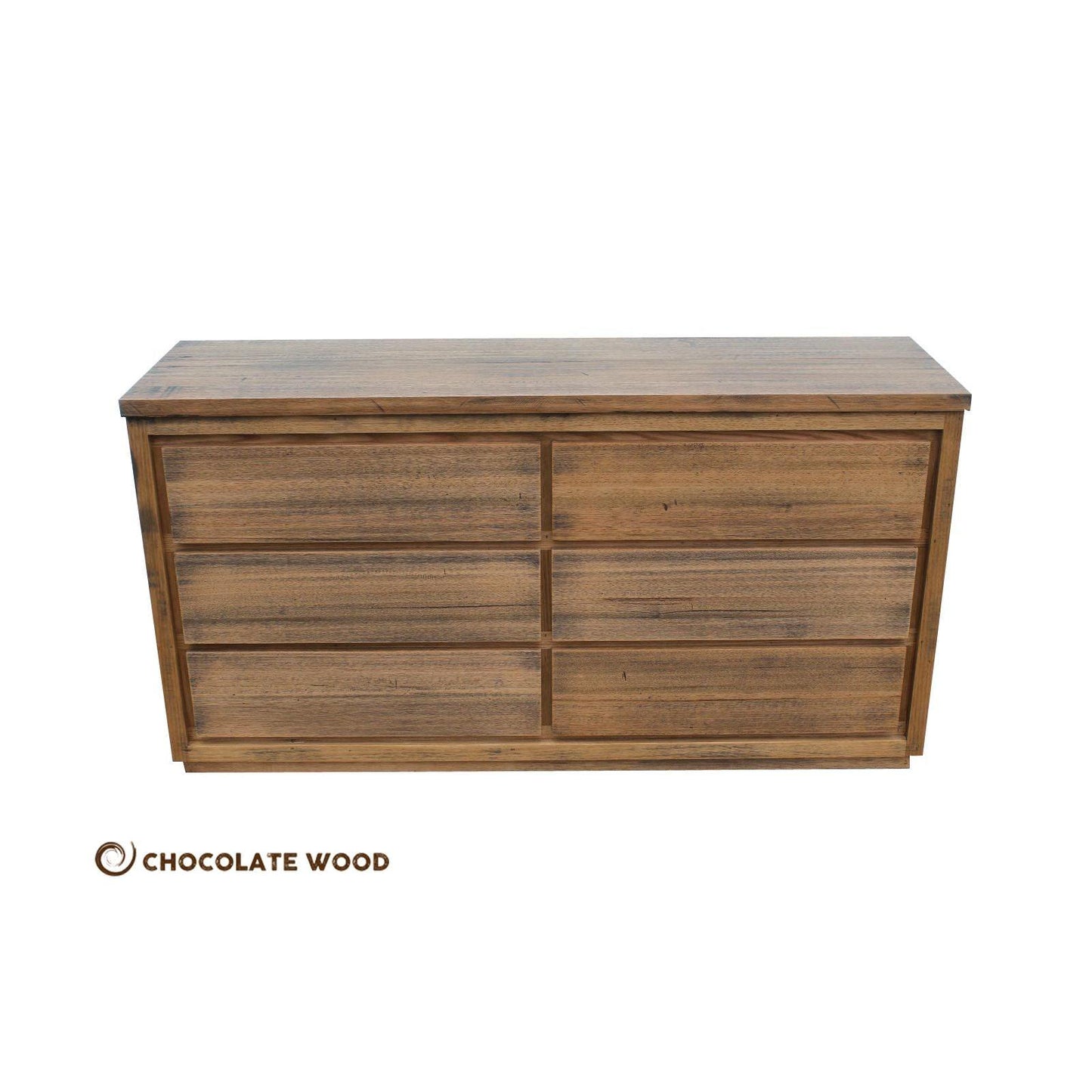 LUCAS CUSTOM MADE RUSTIC TASSIE OAK DRESSER - MyChocolateWood