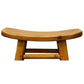 LUCAS SOLID MAHOGANY COUNTER STOOL CARAMEL - MyChocolateWood