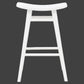 LUCAS SOLID MAHOGANY COUNTER STOOL WHITE - MyChocolateWood