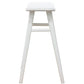 LUCAS SOLID MAHOGANY COUNTER STOOL WHITE - MyChocolateWood