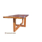 LYON AUSTRALIAN CUSTOM-MADE 8-SEATER DINING TABLE IN TASSIE OAK - MyChocolateWood