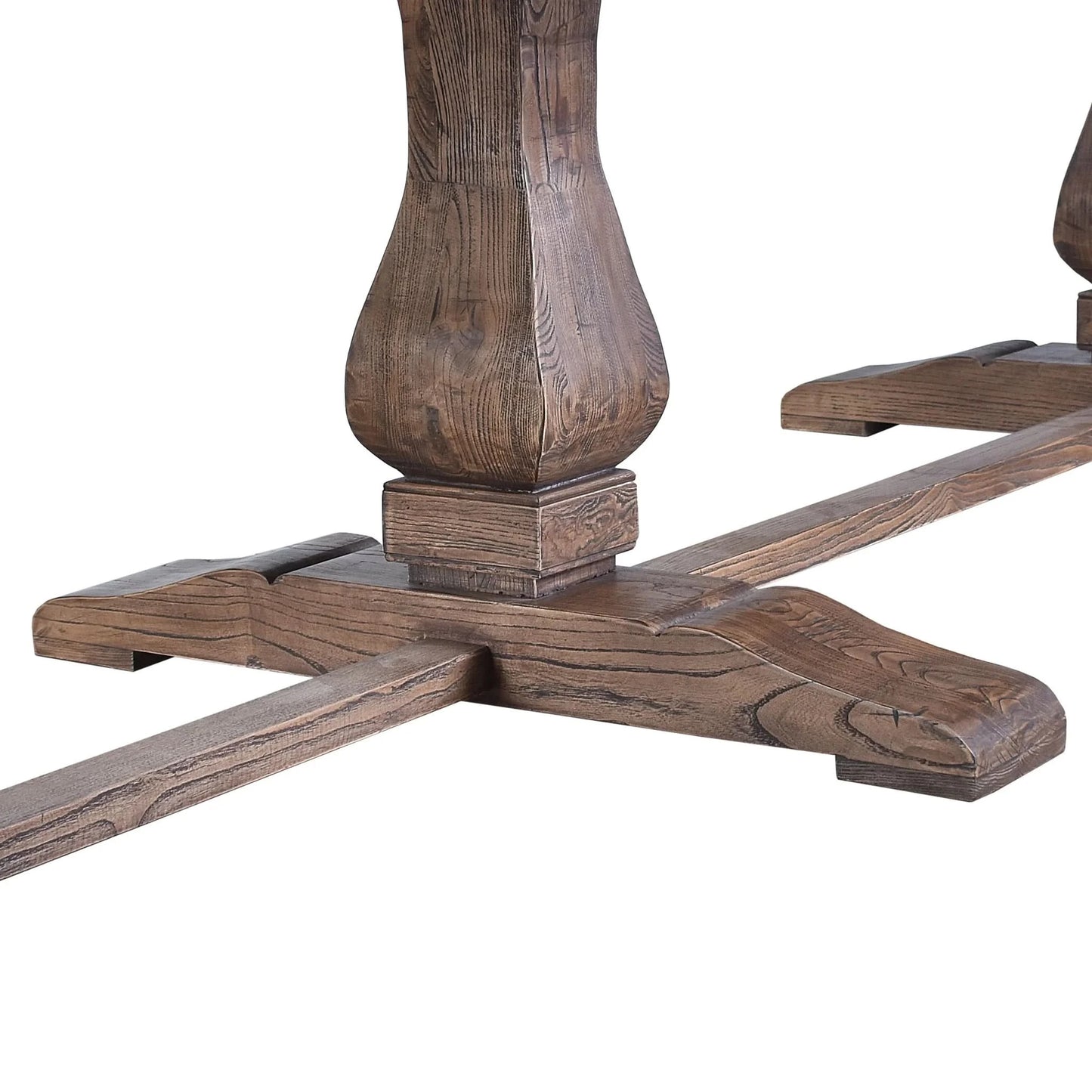 MADDOX RECLAIMED ELM DINING TABLE NATURAL 350CM - MyChocolateWood