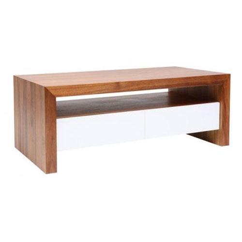 MADE TO ORDER HELENA 2 DRAWER COFFEE TABLE IN SOLID BLACKWOOD - MyChocolateWood