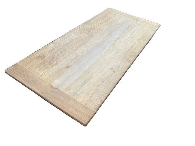 VALENCIA RECYCLED ELM FARMHOUSE DINING TABLE 184CM