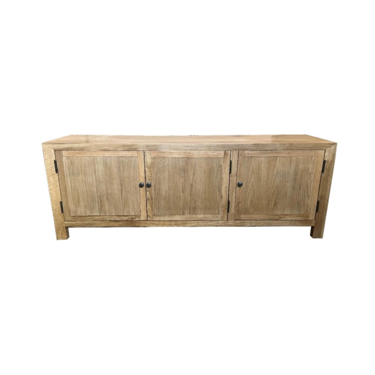 MAGNOLIUS SOLID OAK RUSTIC TV UNIT 160CM - MyChocolateWood