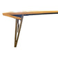 MAHARSHI RECTANGULAR DINING TABLE 220CM IN SOLID MANGO WOOD - FLOOR STOCK CLEARANCE - MyChocolateWood