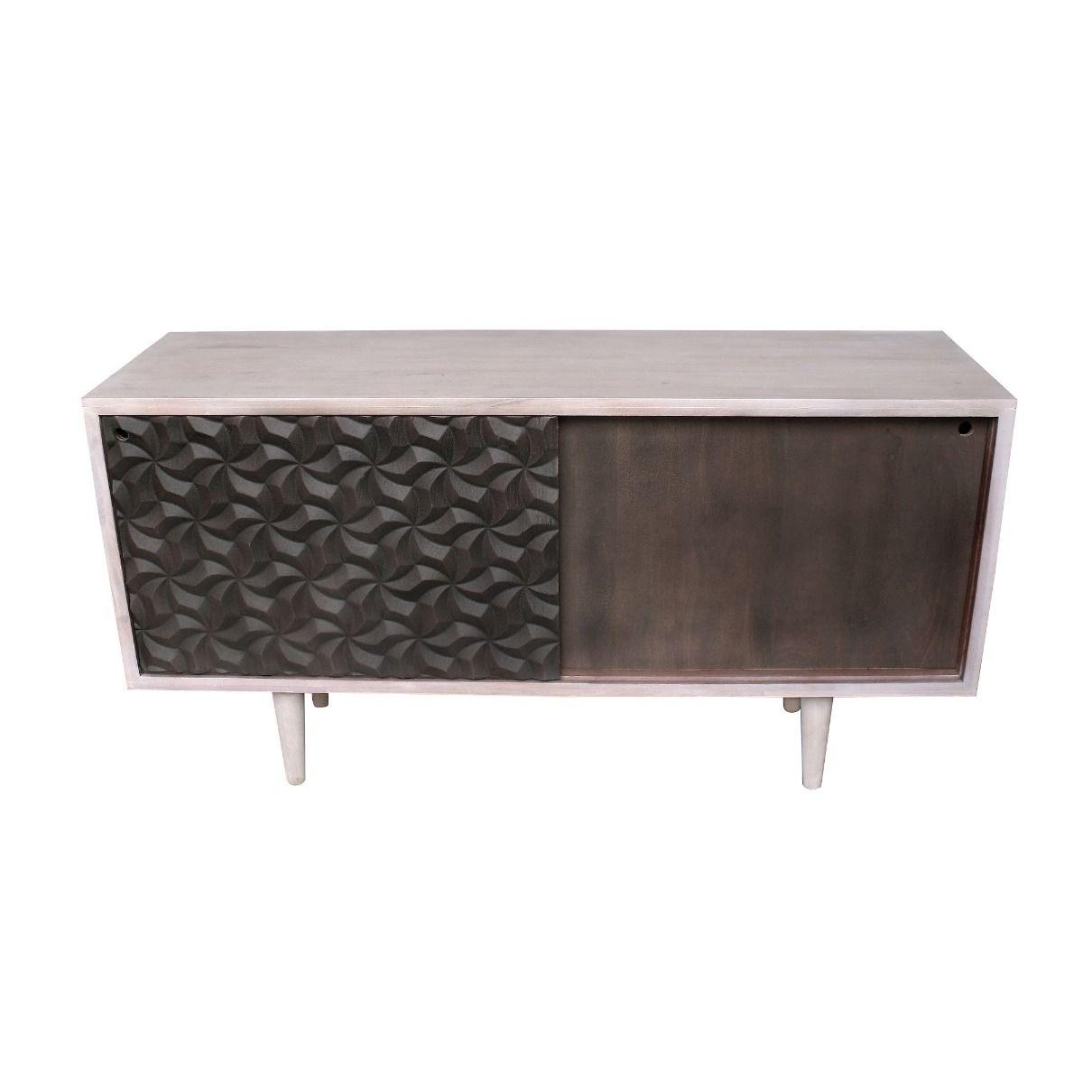 MAJESTIC BUFFET/ SIDEBOARD IN SOLID MANGO WOOD - MyChocolateWood