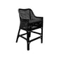 MALIBU HAMPTONS RATTAN COUNTER STOOL IN SOLID BLACK - MyChocolateWood