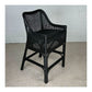 MALIBU HAMPTONS RATTAN COUNTER STOOL IN SOLID BLACK - MyChocolateWood