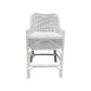 MALIBU HAMPTONS RATTAN COUNTER STOOL IN SOLID WHITE - MyChocolateWood