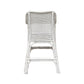 MALIBU HAMPTONS RATTAN COUNTER STOOL IN SOLID WHITE - MyChocolateWood