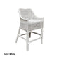 MALIBU HAMPTONS RATTAN COUNTER STOOL IN SOLID WHITE - MyChocolateWood