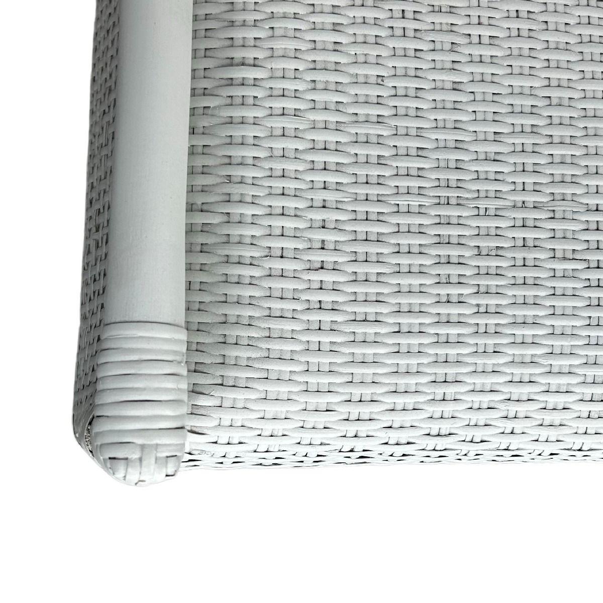 MALIBU HAMPTONS RATTAN COUNTER STOOL IN SOLID WHITE - MyChocolateWood