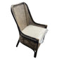 MALIBU HAMPTONS RATTAN DINING CHAIR IN BLACK SHADOW - MyChocolateWood