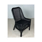MALIBU HAMPTONS RATTAN DINING CHAIR IN SOLID BLACK - MyChocolateWood