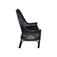 MALIBU HAMPTONS RATTAN DINING CHAIR IN SOLID BLACK - MyChocolateWood