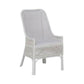 MALIBU HAMPTONS RATTAN DINING CHAIR IN SOLID WHITE - MyChocolateWood