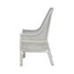MALIBU HAMPTONS RATTAN DINING CHAIR IN SOLID WHITE - MyChocolateWood