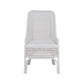 MALIBU HAMPTONS RATTAN DINING CHAIR IN SOLID WHITE - MyChocolateWood