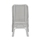 MALIBU HAMPTONS RATTAN DINING CHAIR IN SOLID WHITE - MyChocolateWood