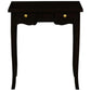 MANDY QUEEN ANN SOLID MAHOGANY 2 DRAWER HALL TABLE/CONSOLE TABLE IN CHOCOLATE - MyChocolateWood
