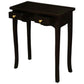 MANDY QUEEN ANN SOLID MAHOGANY 2 DRAWER HALL TABLE/CONSOLE TABLE IN CHOCOLATE - MyChocolateWood