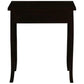 MANDY QUEEN ANN SOLID MAHOGANY 2 DRAWER HALL TABLE/CONSOLE TABLE IN CHOCOLATE - MyChocolateWood