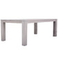 MANLY SOLID MOUNTAIN ASH TIMBER DINING TABLE IN BRUSHED WHITEWASH 225CM - MyChocolateWood