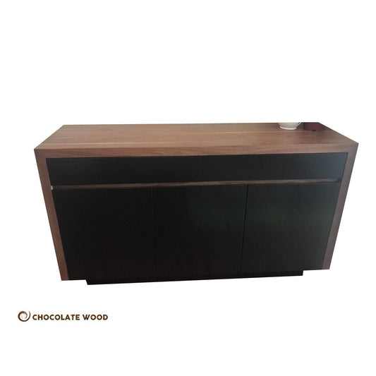 MANOR BUFFETSIDEBOARD 2 DRAWERS & 3 DOORS IN AMERICAN WALNUT AUSTRALIAN MADE TO ORDER - MyChocolateWood