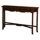 MANOR SOLID MAHOGANY TIMBER CONSOLE TABLE 120CM IN MAHOGANY - MyChocolateWood