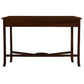 MANOR SOLID MAHOGANY TIMBER CONSOLE TABLE 120CM IN MAHOGANY - MyChocolateWood